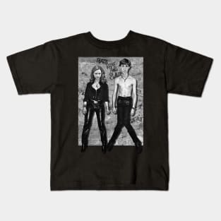 JIM + PAM // The Office Punk Rock Parody Kids T-Shirt